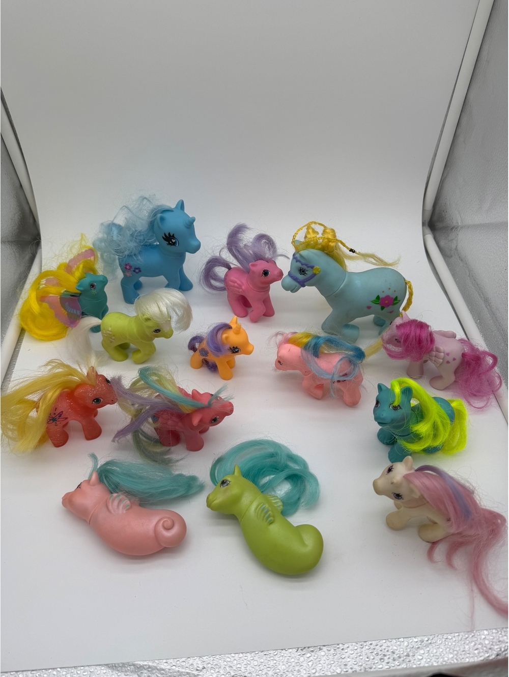 🌟 Vintage My Little Pony Lot (13 Ponies) – G1 & G3 Mixed, Sea Ponies, Babies